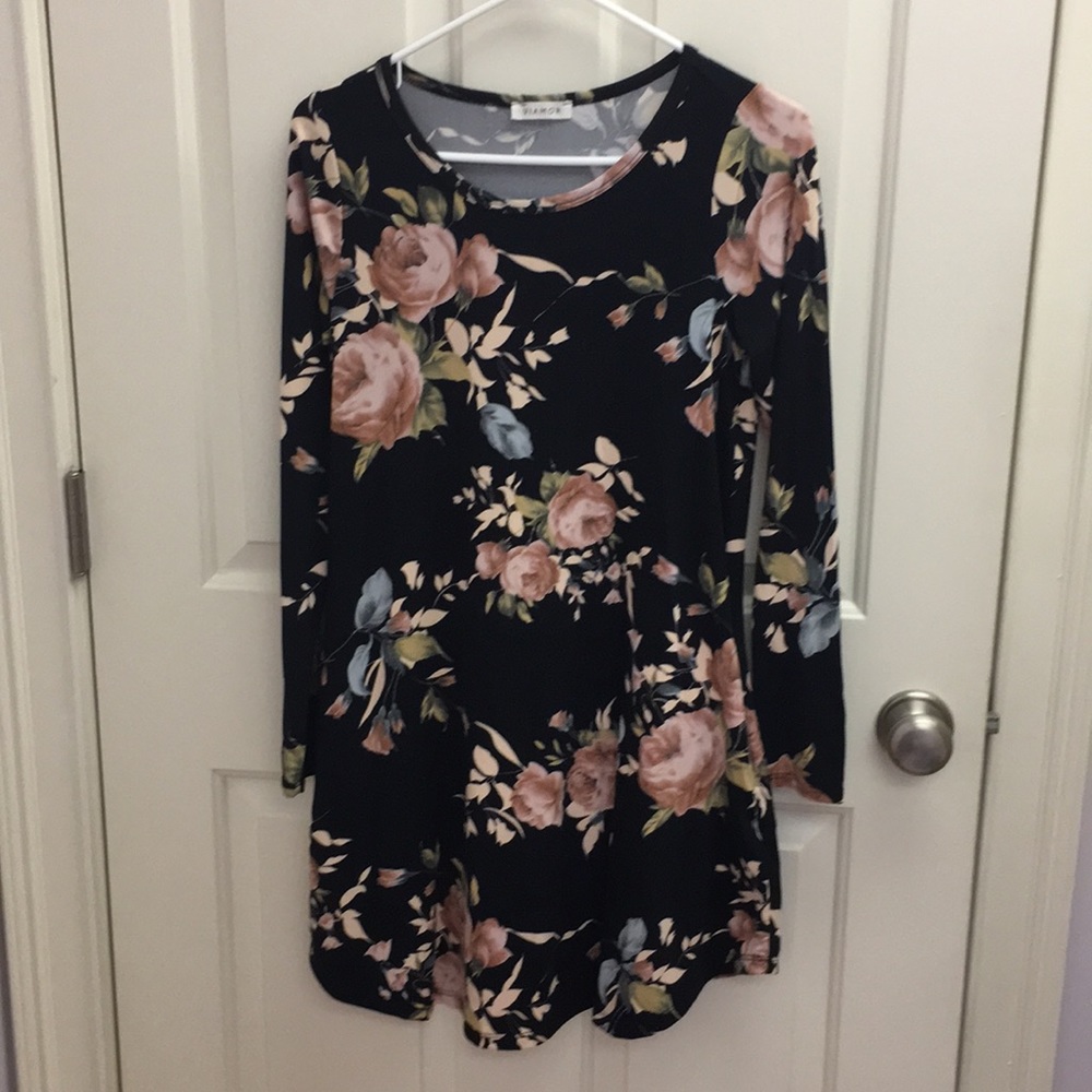 Floral tunic/dress